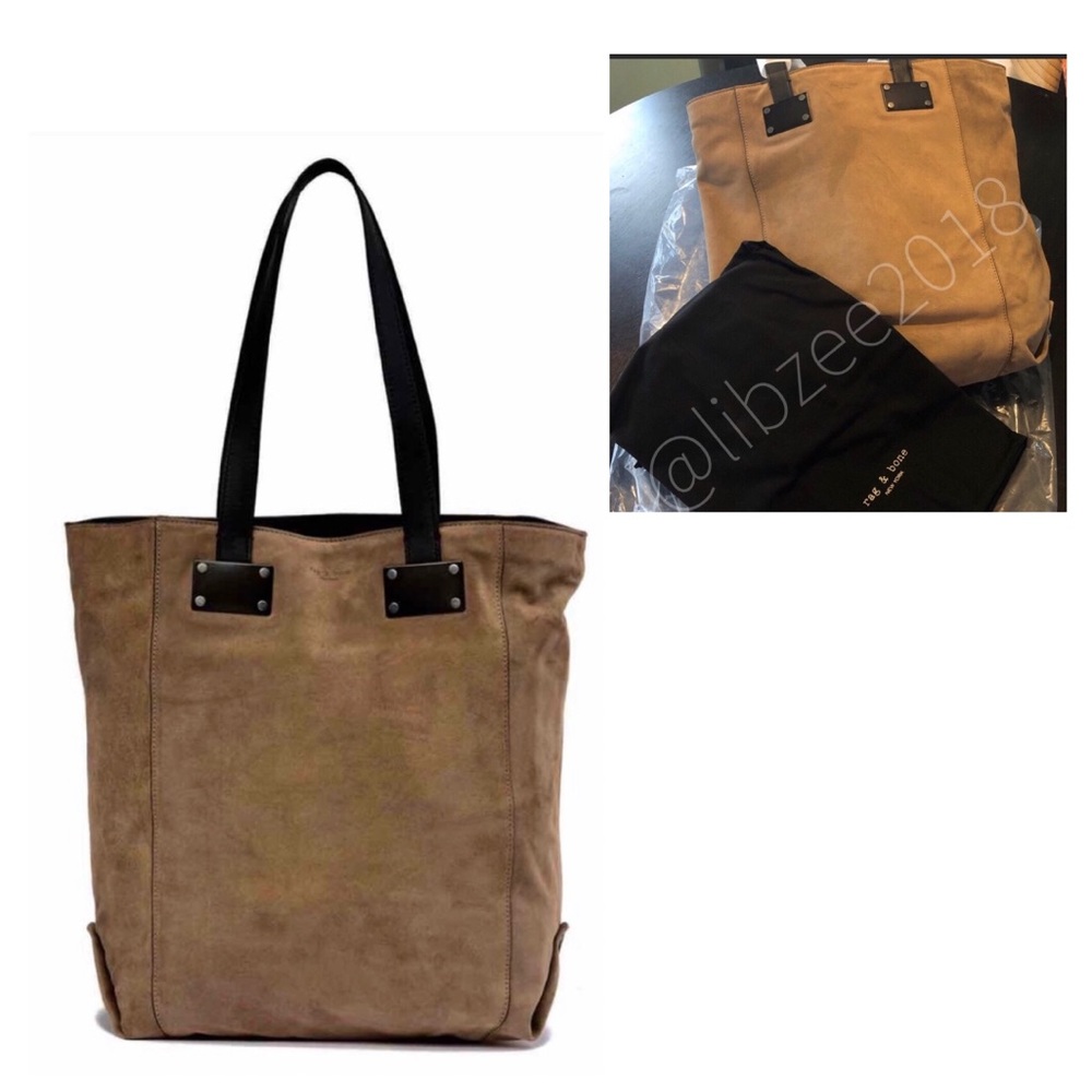 Rag & Bone Suede Tote Bag NWT & Dust Bag - Picture 8 of 8
